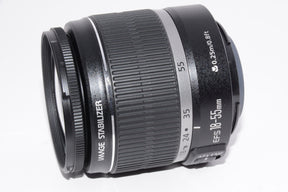 【外観特上級】Canon 標準ズームレンズ EF-S18-55mm F3.5-5.6 IS