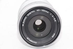 【外観特上級】OLYMPUS M.ZUIKO DIGITAL ED 40-150mm F4.0-5.6 R シルバー