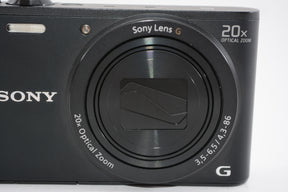 【外観並級】ソニー デジタルカメラ Cyber-shot WX350 ブラック DSC-WX350-B