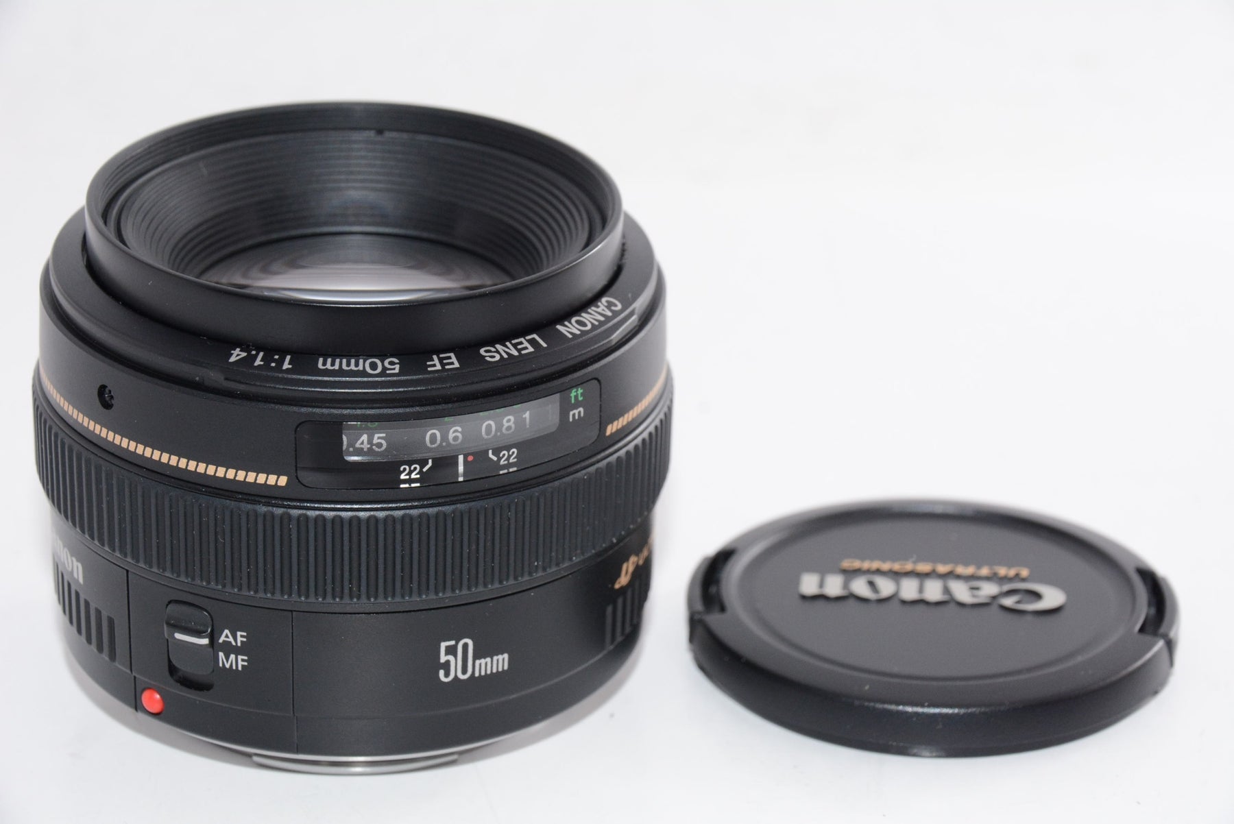 【外観特上級】Canon 単焦点レンズ EF50mm F1.4 USM