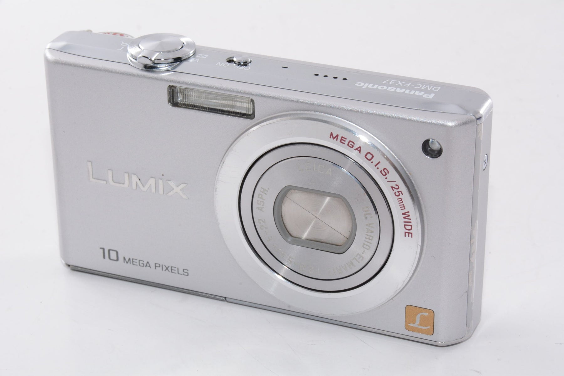 【外観並級】パナソニック デジタルカメラ LUMIX (ルミックス)  DMC-FX37-S