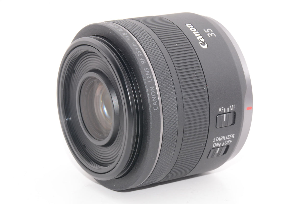 【外観特上級】Canon 単焦点広角レンズ RF35mm F1.8 マクロ IS STM EOSR対応 RF3518MISSTM