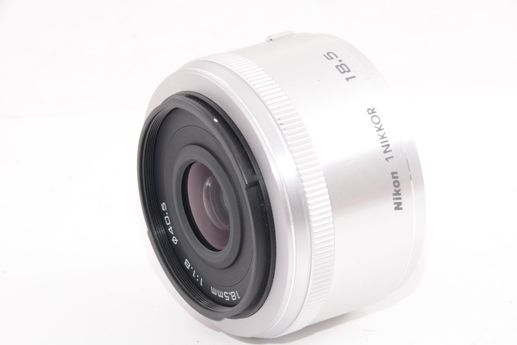 【外観特上級】Nikon 単焦点レンズ 1 NIKKOR 18.5mm f/1.8 シルバー ニコンCXフォーマット専用