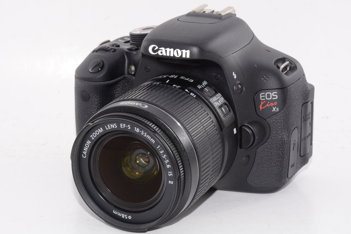 【外観特上級】Canon デジタル一眼レフカメラ EOS Kiss X5 レンズキット