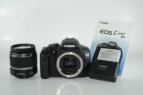 【外観特上級】Canon デジタル一眼レフカメラ EOS Kiss X4 EF-S 18-55 IS レンズキット KISSX4-1855ISLK