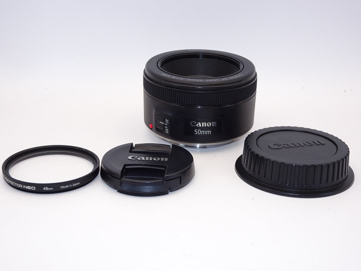 【外観特上級】Canon 単焦点レンズ EF50mm F1.8 STM