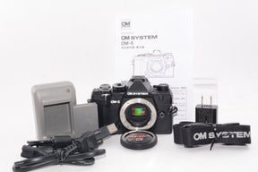 【外観特上級】OM SYSTEM OM-5 ボディー ブラック