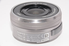 【外観並級】Sony パワーズームレンズ SELP1650 16～50mm シルバー