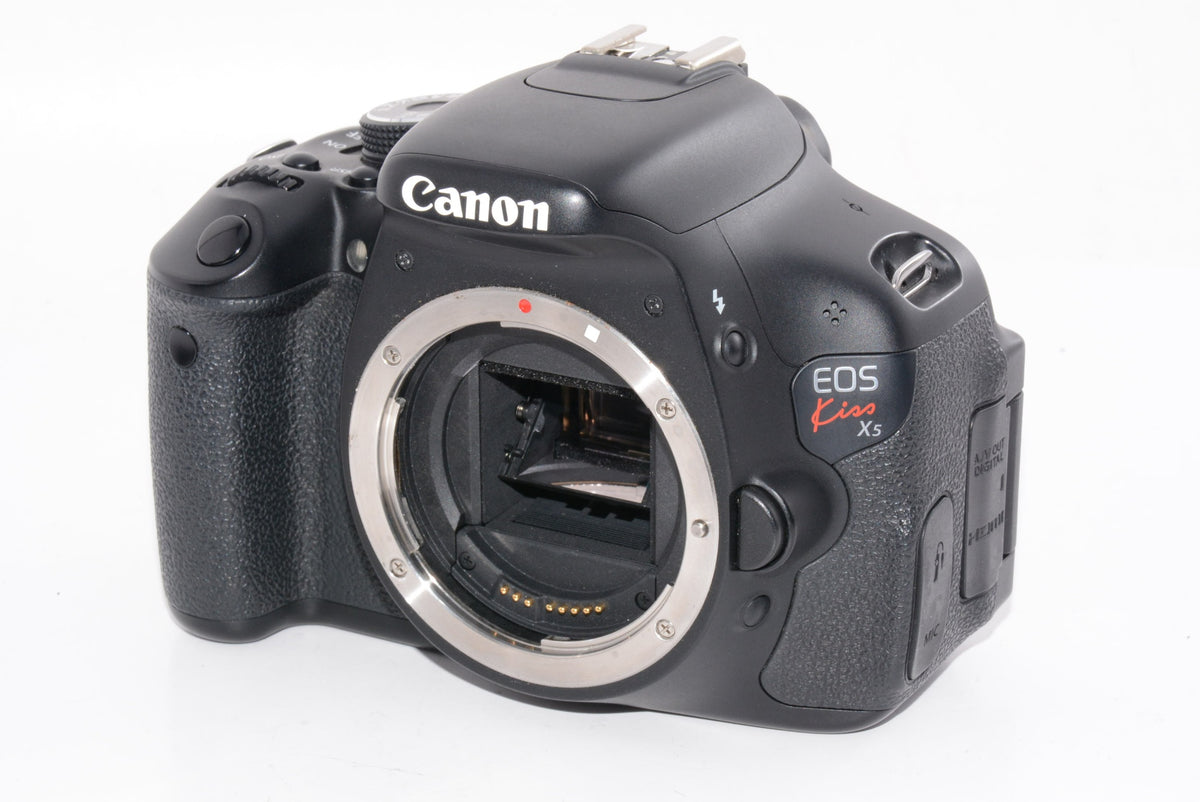 【外観特上級】Canon デジタル一眼レフカメラ EOS Kiss X5 レンズキット