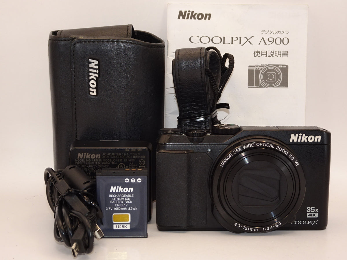 【外観並級】Nikon デジタルカメラ COOLPIX A900 ブラック