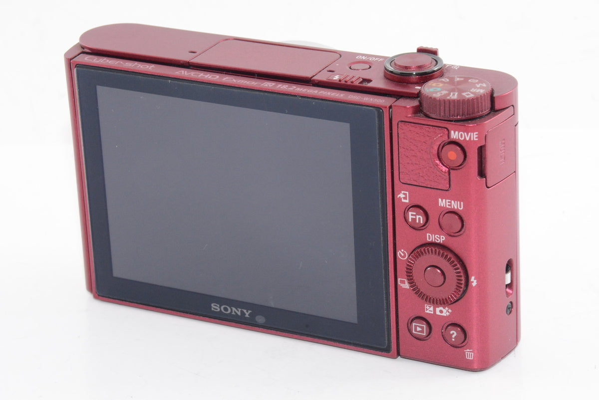 【外観特上級】ソニー SONY デジタルカメラ DSC-WX500 光学30倍ズーム 1820万画素 レッド Cyber-shot DSC-WX500 RC