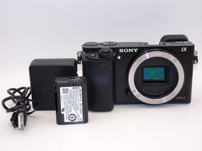【外観特上級】SONY ミラーレス一眼 α6000 ボディ ブラック ILCE-6000 B