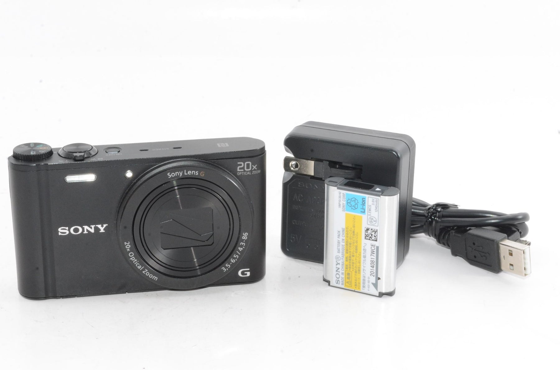 【外観特上級】SONY ソニー Cyber-shot DSC-WX350 ブラック