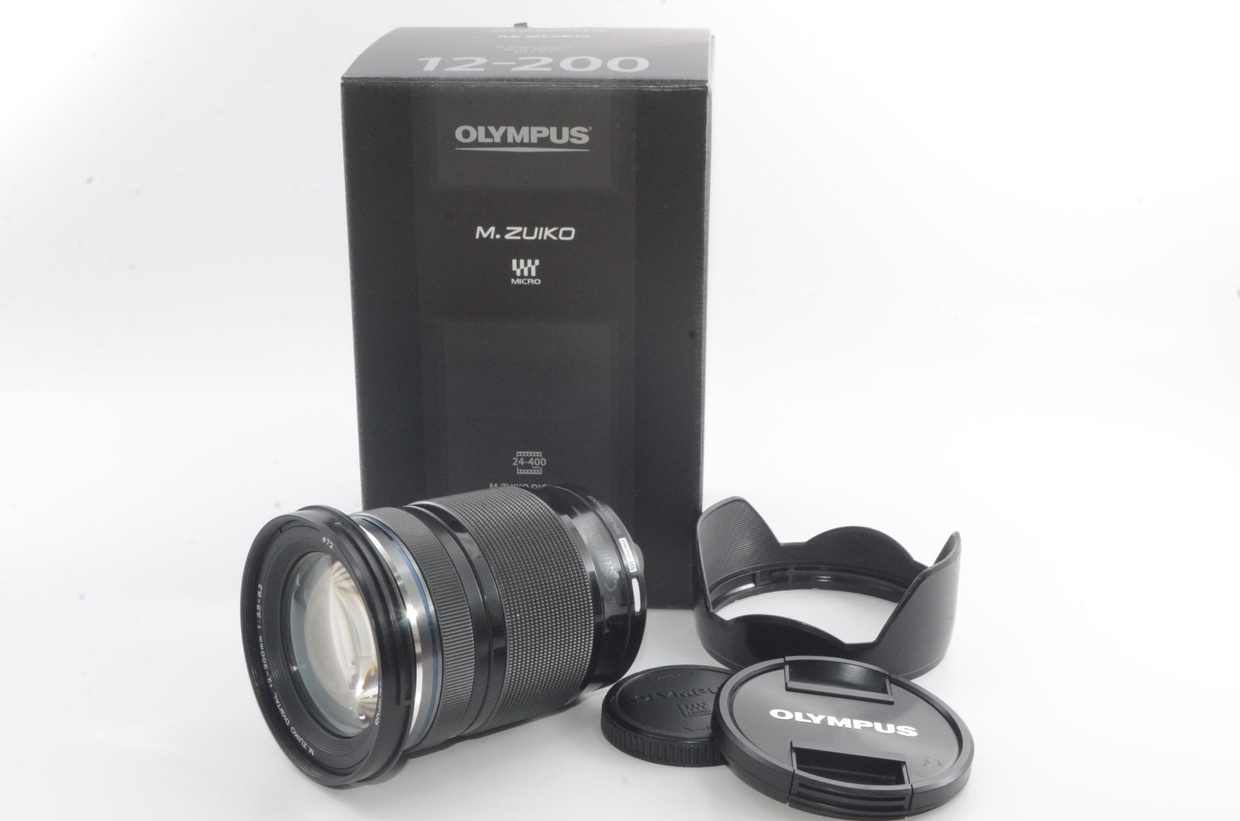 【外観並級】OLYMPUS マイクロフォーサーズレンズ M.ZUIKO DIGITAL ED 12-200mm F3.5-6.3 高倍率ズームレンズ 防塵防滴