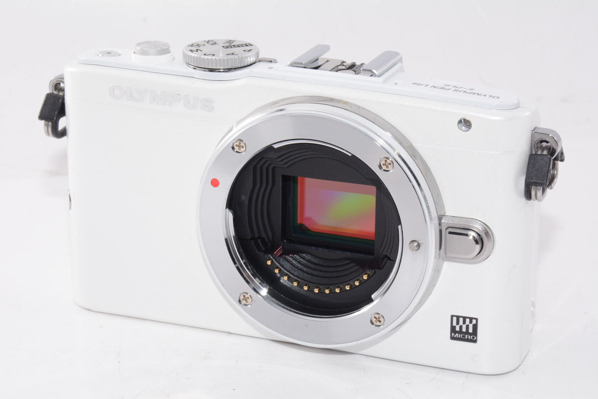 【外観並級】OLYMPUS ミラーレス一眼 PEN Lite E-PL6 ボディ ホワイト E-PL6 BODY WHT