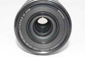 【外観特上級】Canon  EF-M55-200mm F4.5-6.3 IS STM