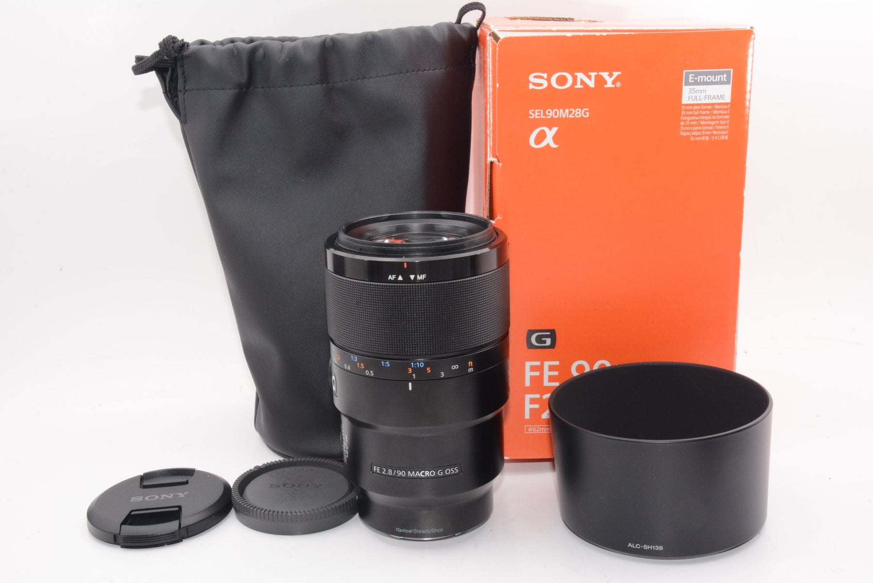 外観特上級】ソニー SONY マクロレンズ FE 90mm F2.8 Macro G OSS Eマウント35mmフルサイズ対応 SEL90