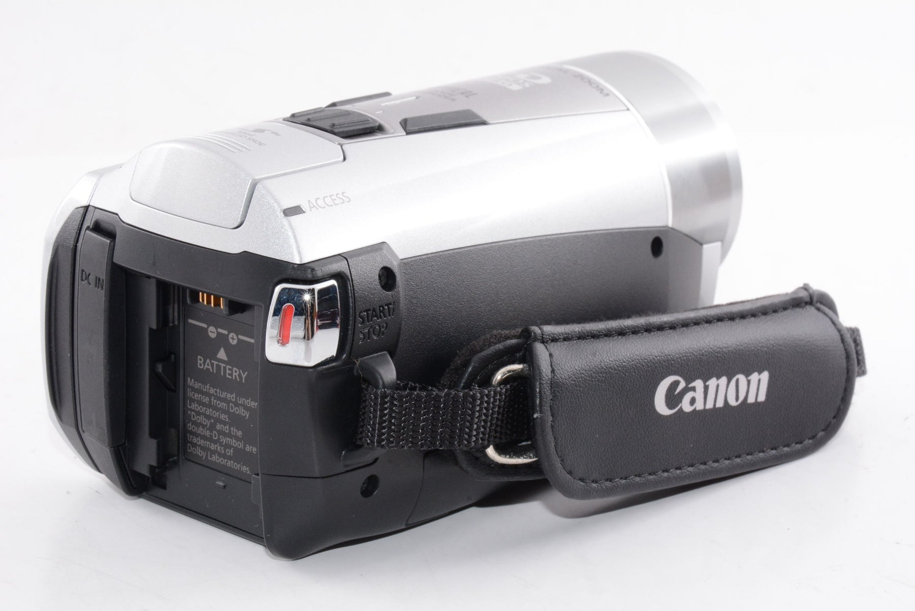 【外観特上級】Canon デジタルビデオカメラ iVIS HF M51 シルバー 光学10倍ズーム フルフラットタッチパネル IVISHFM51SL