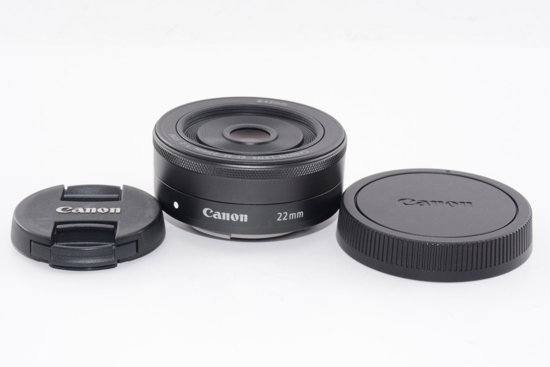 【外観特上級】Canon EF-M22mm F2 STM ミラーレス一眼対応