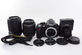 【外観並級】Nikon デジタル一眼レフカメラ D3100 200mmダブルズームキットD3100WZ200