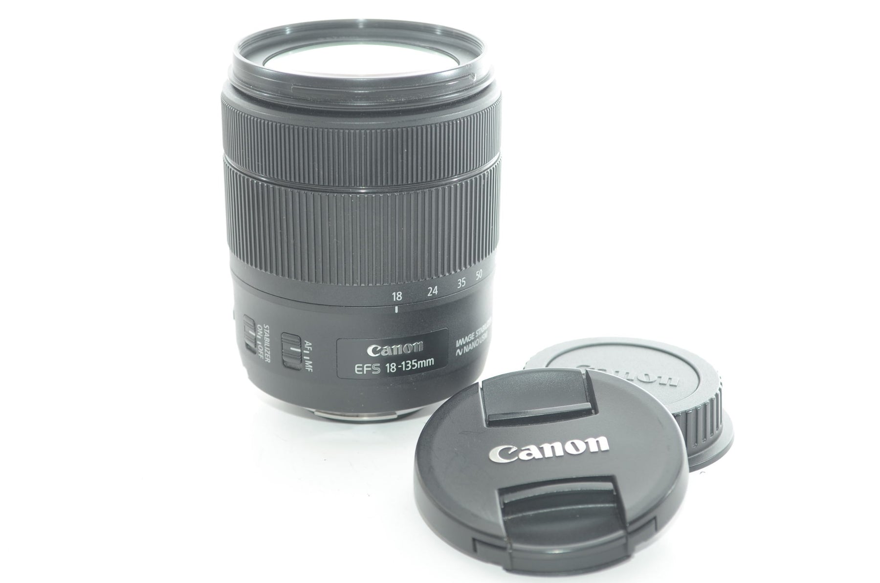 【外観特上級】Canon 標準ズームレンズ EF-S18-135㎜ F3.5-5.6 IS USM APS-C対応