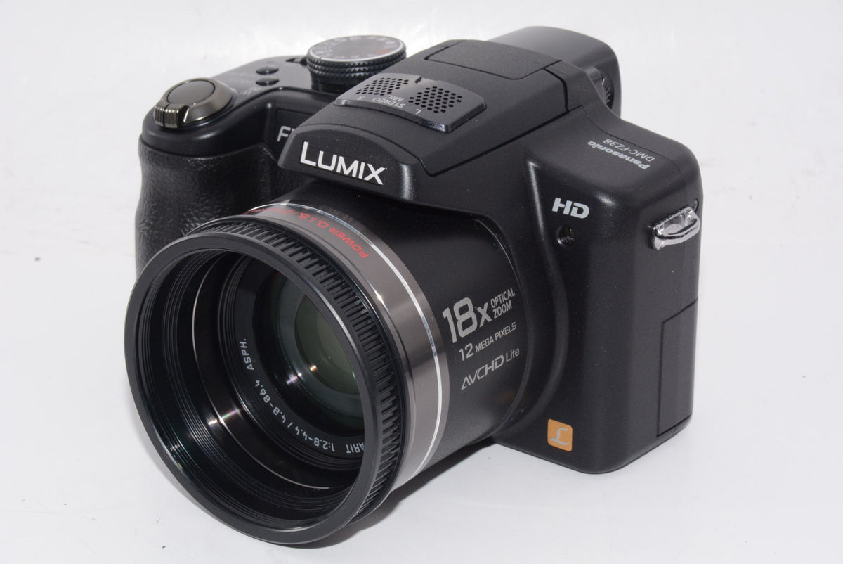 【外観特上級】パナソニック デジタルカメラ LUMIX ブラック DMC-FZ38-K