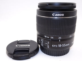 【外観特上級】Canon 標準ズームレンズ EF-S18-55mm F3.5-.5.6 IS II