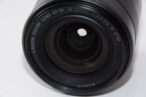 【外観特上級】Canon 標準ズームレンズ EF-M18-55mm F3.5-5.6IS STM