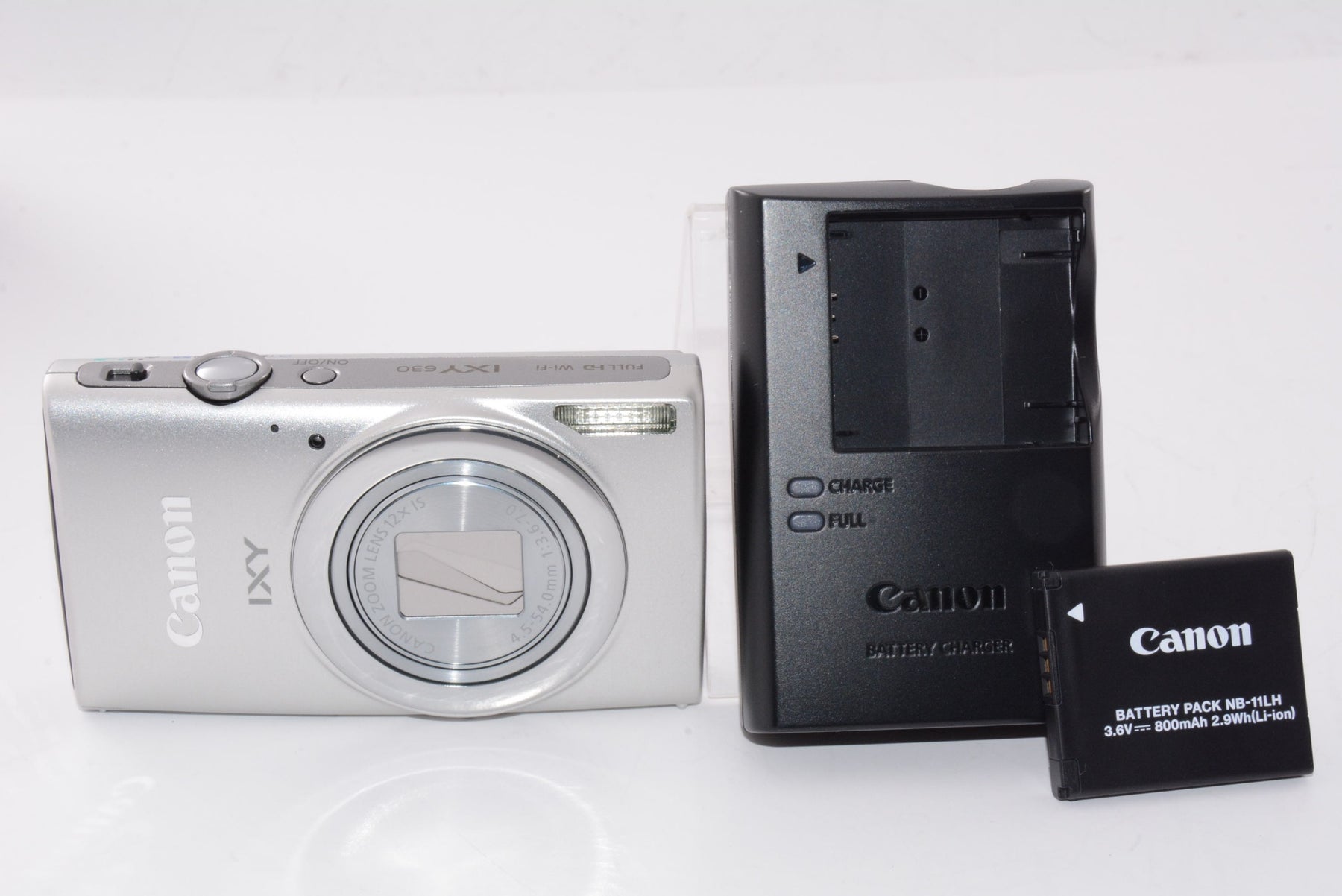 【外観特上級】Canon デジタルカメラ IXY 630 光学12倍ズーム シルバー IXY630(SL)