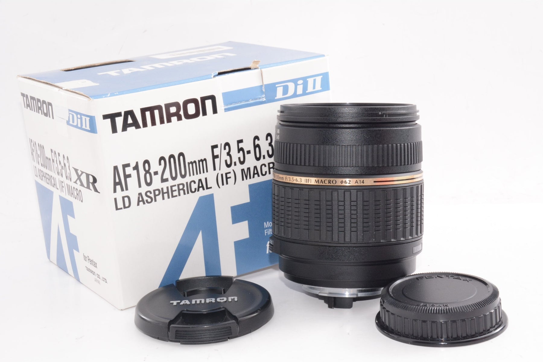 【外観特上級】TAMRON AF18-200mm F3.5-6.3 XR DiII ペンタックス用