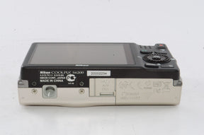 【外観特上級】Nikon デジタルカメラ COOLPIX (クールピクス) S6200 プラチナシルバー S6200SL