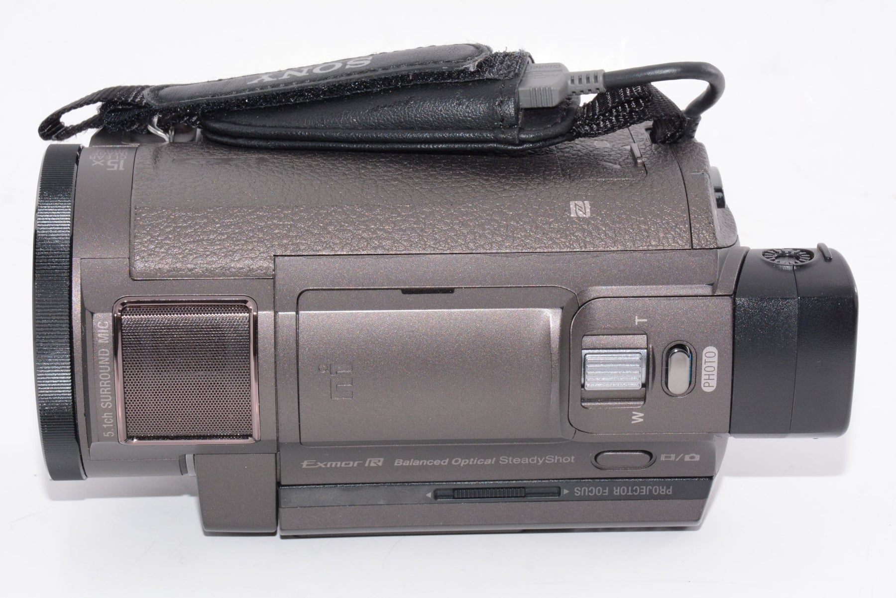 【外観特上級】SONY 4Kビデオカメラ Handycam FDR-AXP35 ブロンズブラウン 光学10倍 FDR-AXP35-TI