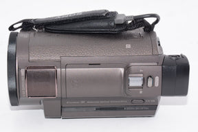 【外観特上級】SONY 4Kビデオカメラ Handycam FDR-AXP35 ブロンズブラウン 光学10倍 FDR-AXP35-TI