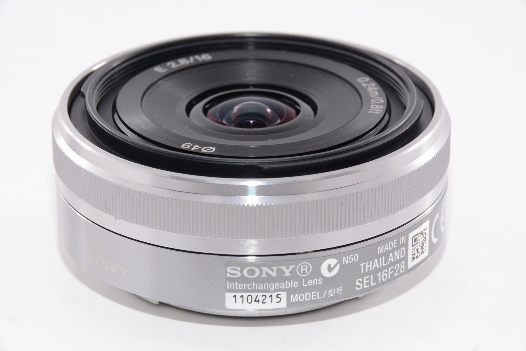 SONY E 16mm F2.8 ソニー Eマウント用