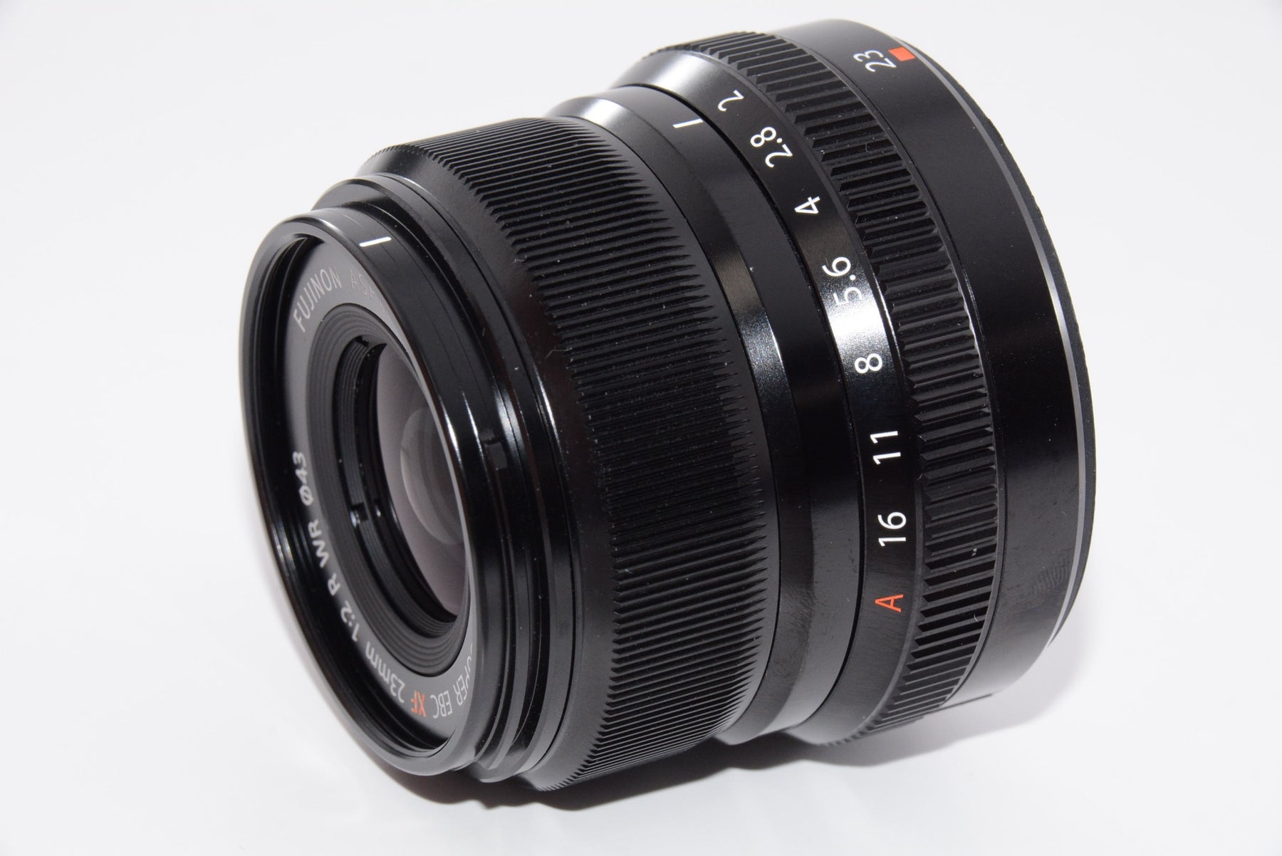 【外観特上級】FUJIFILM 単焦点広角レンズ XF23mmF2 R WR B ブラック