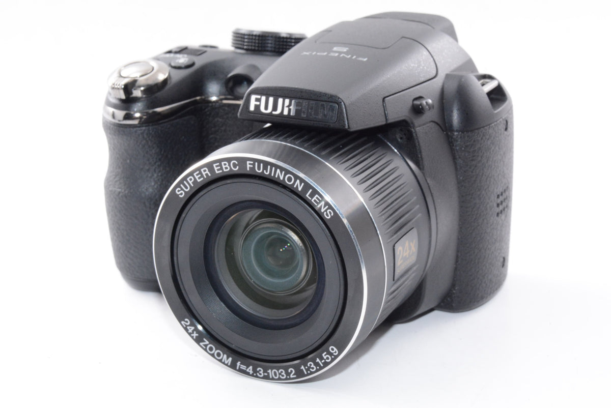 【外観特上級】FUJIFILM デジタルカメラ FinePix S3200 ブラック  F FX-S3200 1400万画素 広角24mm 光学24倍 3型液晶 フルHD