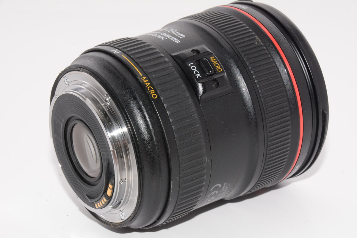 【外観並級】Canon 標準ズームレンズ EF24-70mm F4 L IS USM フルサイズ対応