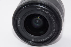 【外観特上級】Canon 標準ズームレンズ EF-M15-45mm F3.5-6.3IS STM