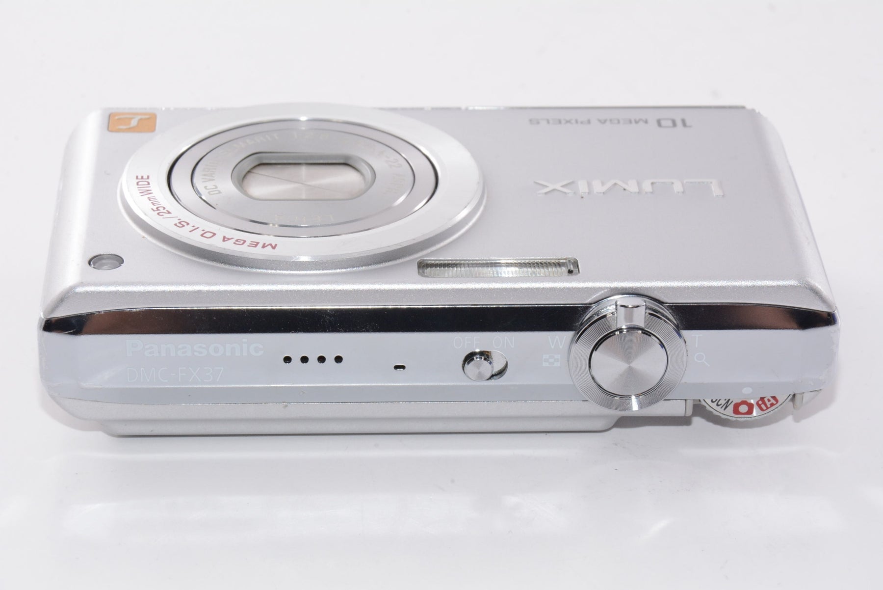 【外観並級】パナソニック デジタルカメラ LUMIX (ルミックス)  DMC-FX37-S