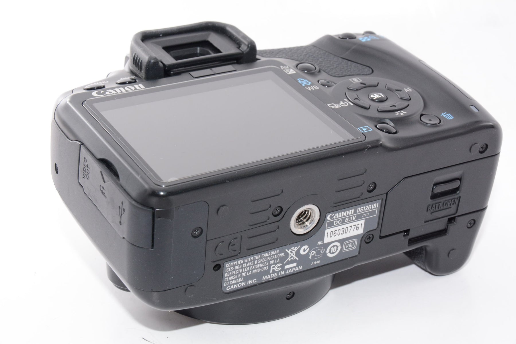 【外観並級】Canon デジタル一眼レフカメラ EOS Kiss X2 ダブルズームキット