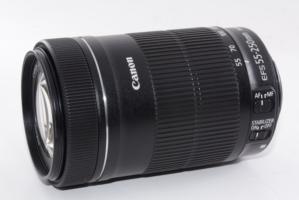【外観並級】Canon 望遠ズームレンズ EF-S55-250mm F4-5.6 IS STM