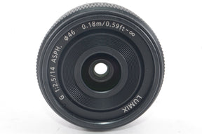 【外観並級】Panasonic LUMIX G 14mm F2.5 ASPH. H-H014