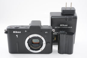 【外観並級】Nikon ミラーレス一眼カメラ Nikon 1 V1 ボディ ブラック