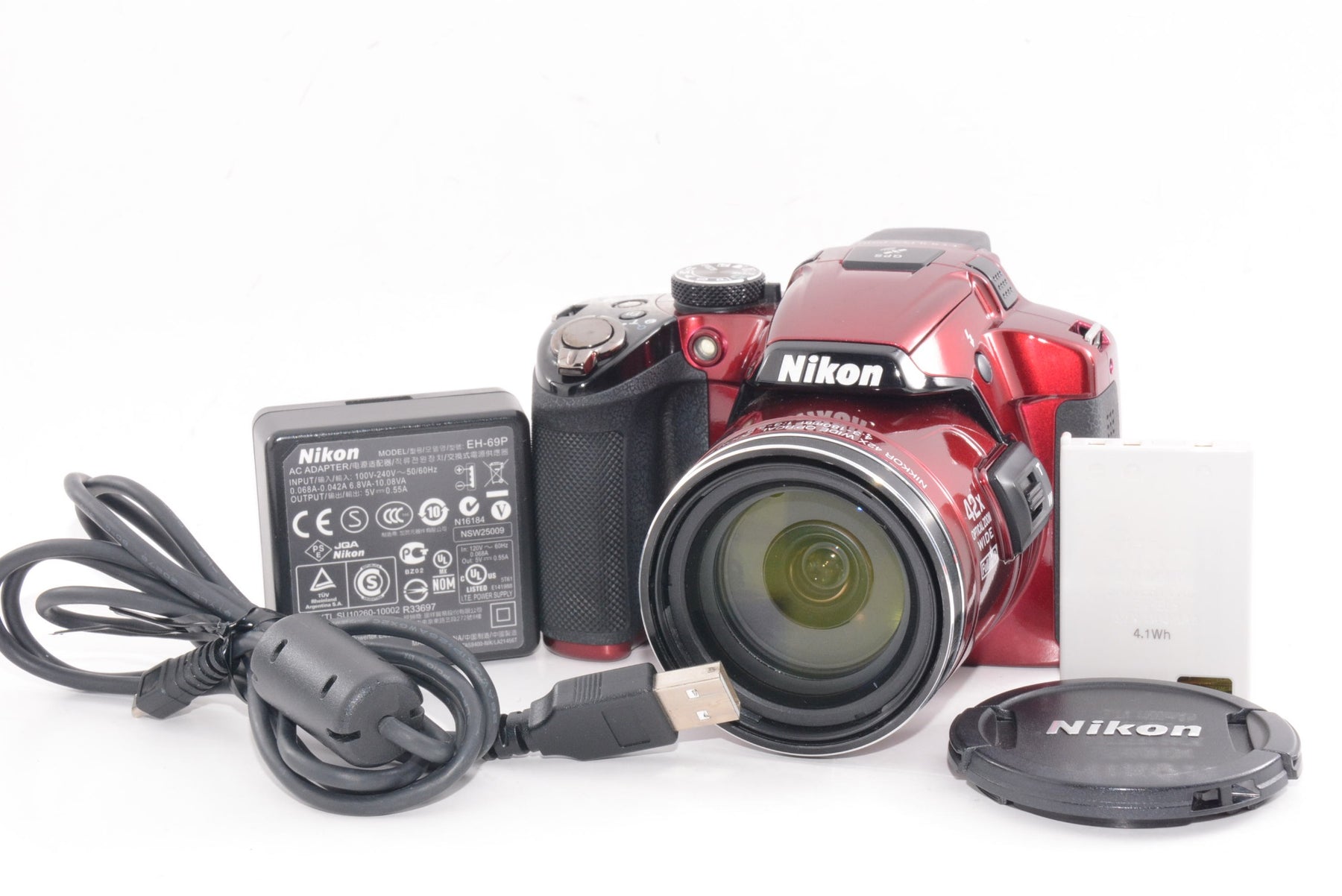 【外観特上級】Nikon COOLPIX  P510 レッド