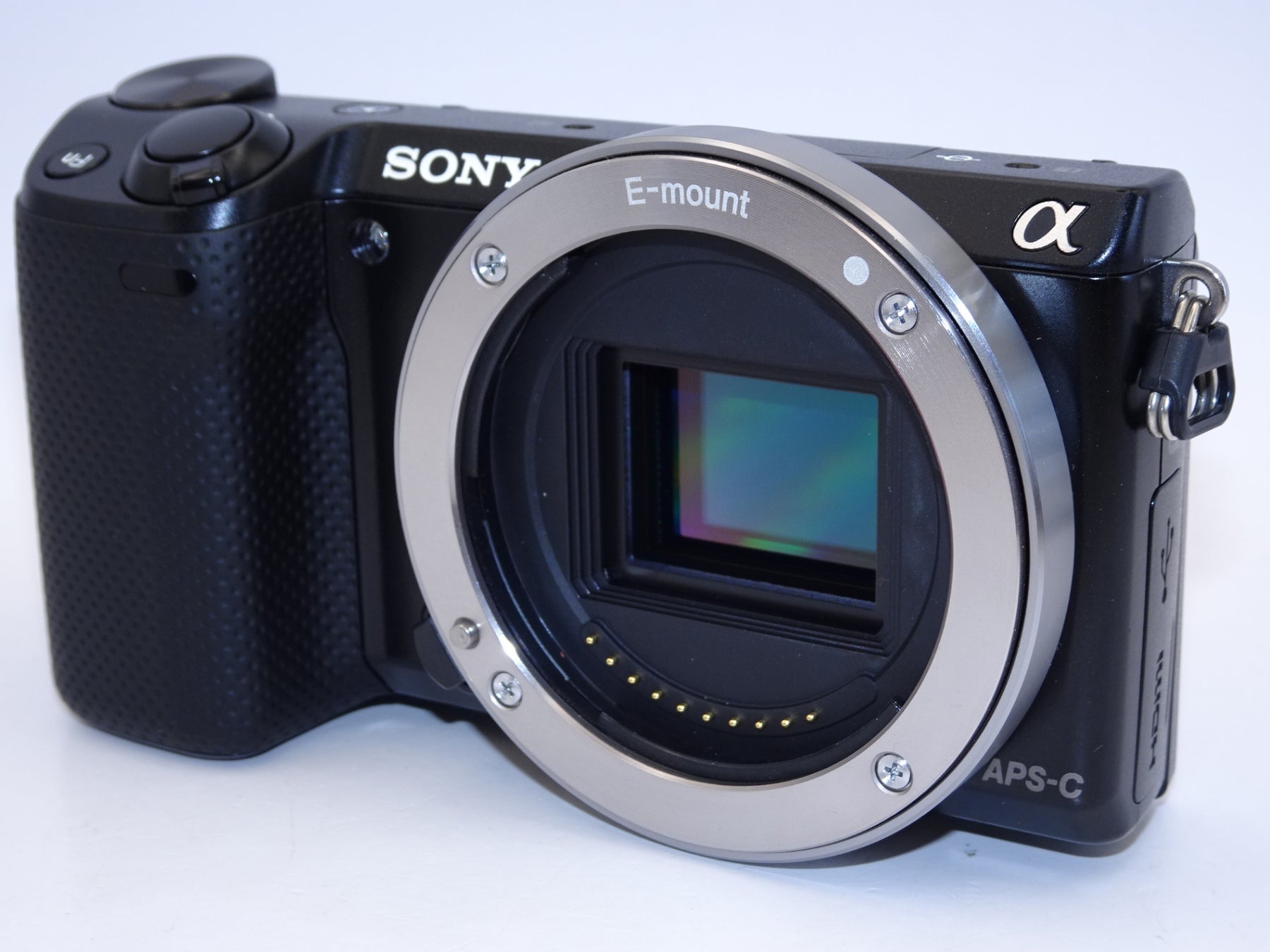 【外観特上級】SONY ミラーレス一眼 α NEX-5R パワーズームレンズキット NEX-5RL/B