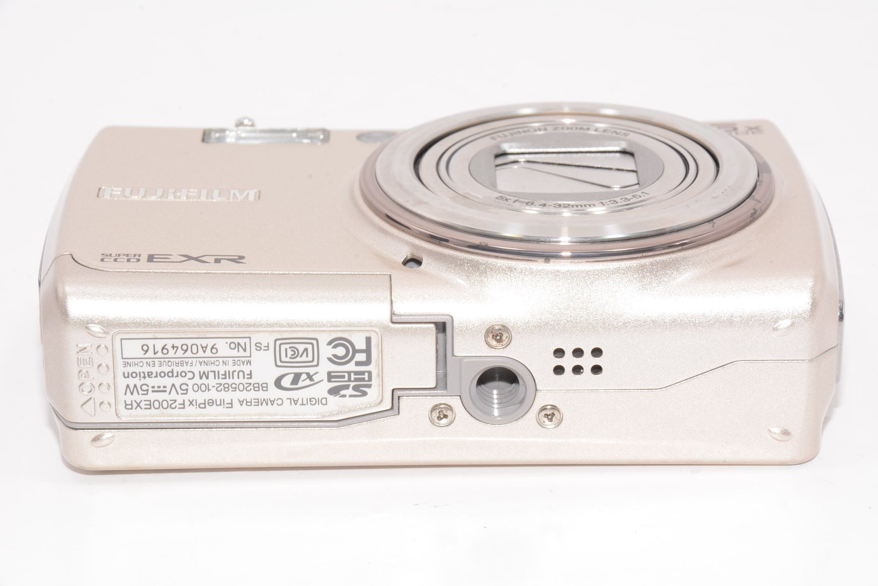 【外観並級】FUJIFILM デジタルカメラ FinePix  F200 EXR シルバー FX-F200EXR S