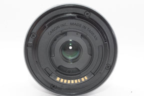 【外観特上級】Canon 標準ズームレンズ EF-M15-45mm F3.5-6.3IS STM(シルバー) ミラーレス一眼対応 EF-M15-45ISSTMSL