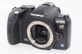 【外観特上級】OLYMPUS デジタル一眼レフカメラ E-520 ダブルズームキット E-520WKIT