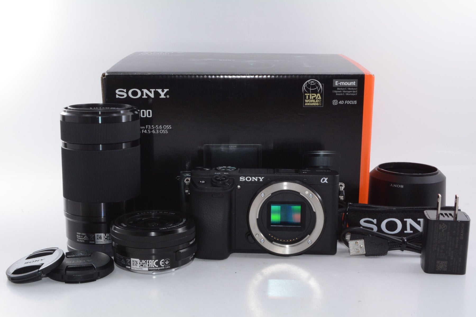 【外観特上級】ソニー ミラーレス一眼 α6400 ダブルズームレンズキット