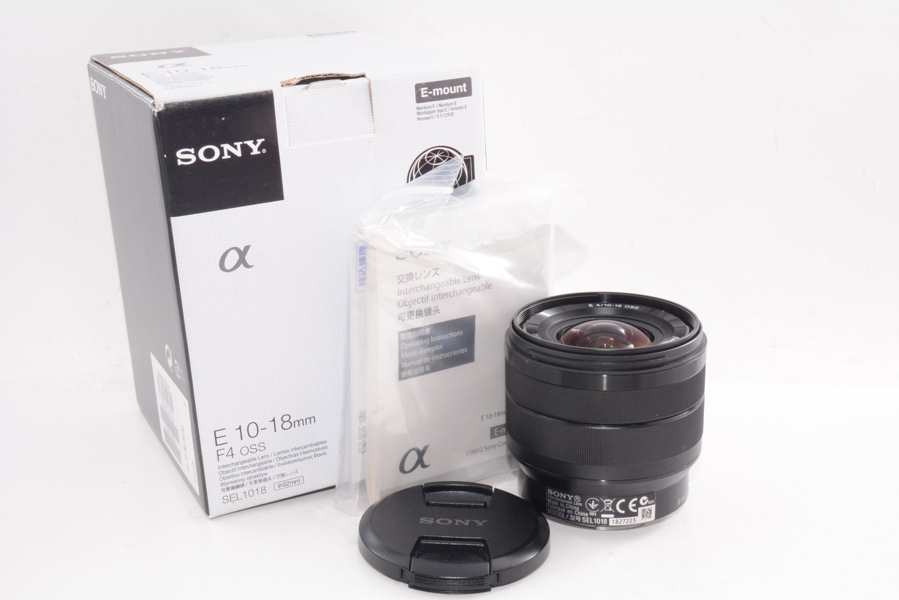 【外観特上級】SONY 広角ズームレンズ E 10-18mm F4 OSS ソニー Eマウント用